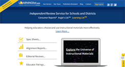 Desktop Screenshot of learninglist.com